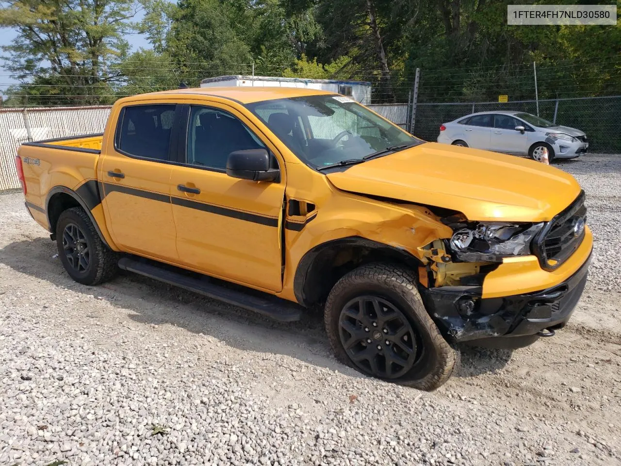 2022 Ford Ranger Xl VIN: 1FTER4FH7NLD30580 Lot: 74357564