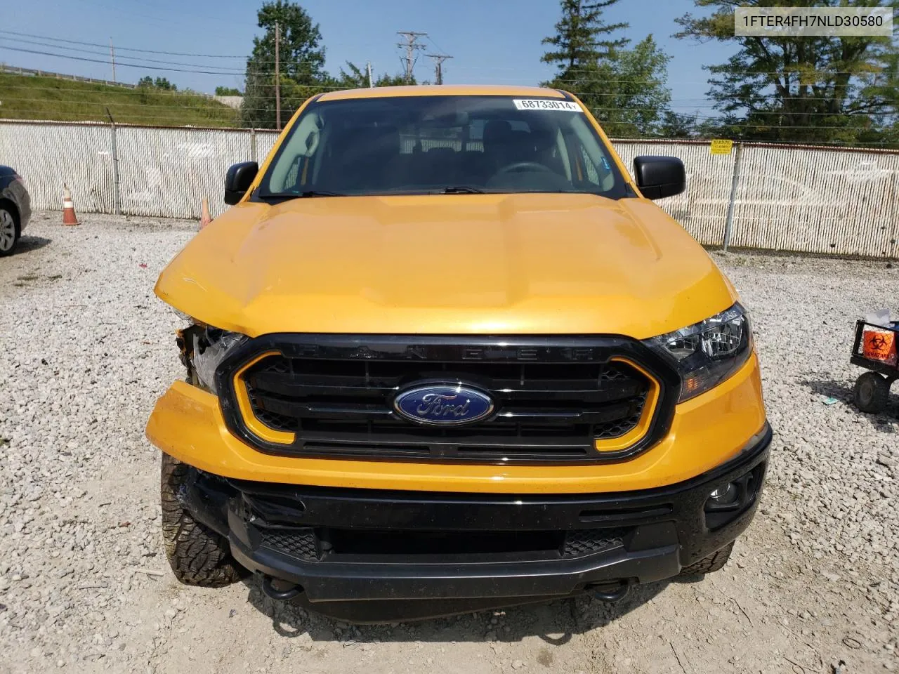 2022 Ford Ranger Xl VIN: 1FTER4FH7NLD30580 Lot: 74357564