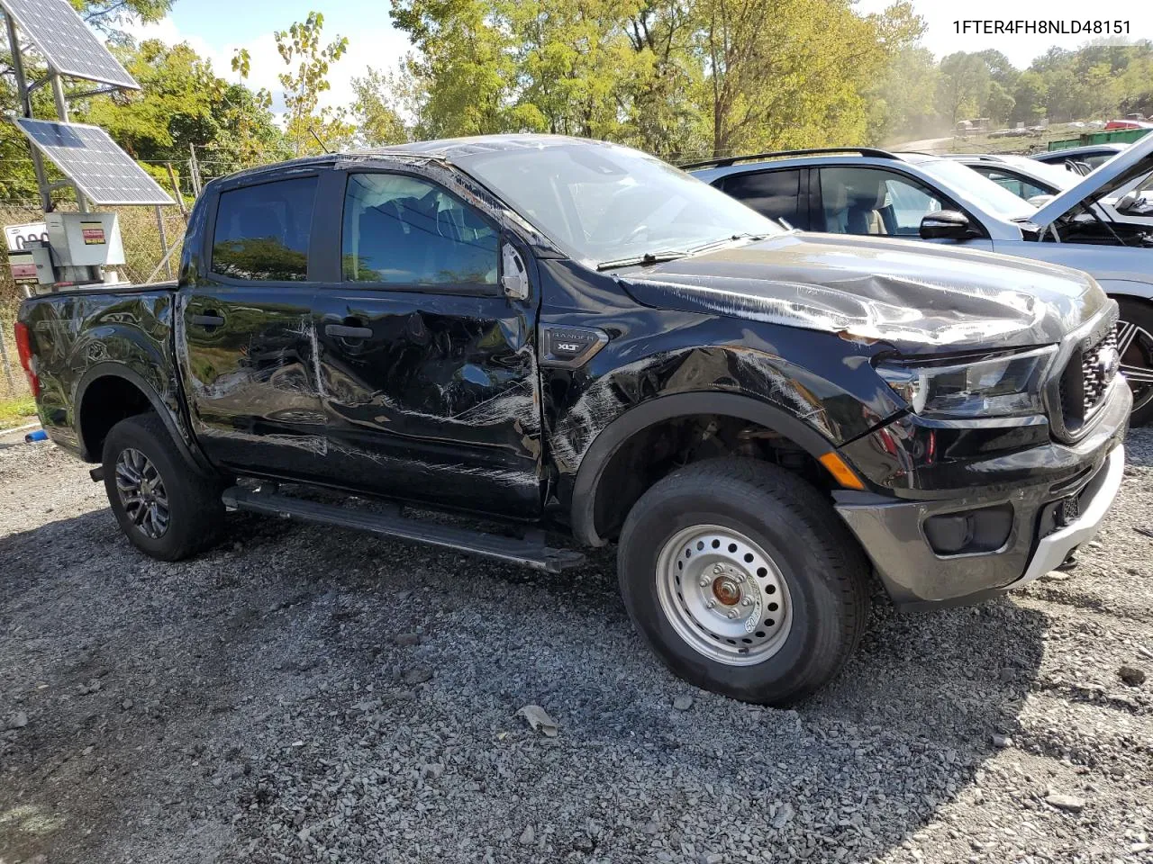 2022 Ford Ranger Xl VIN: 1FTER4FH8NLD48151 Lot: 74420074