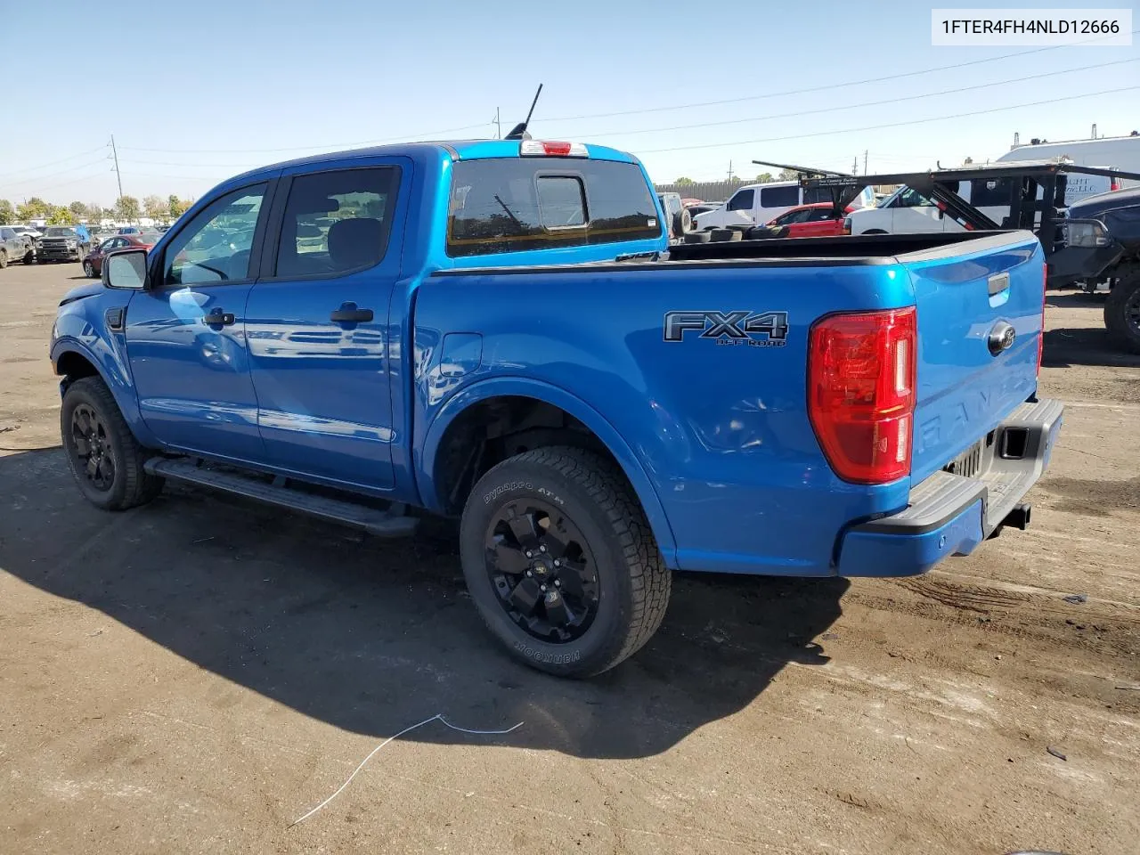 2022 Ford Ranger Xl VIN: 1FTER4FH4NLD12666 Lot: 75055844