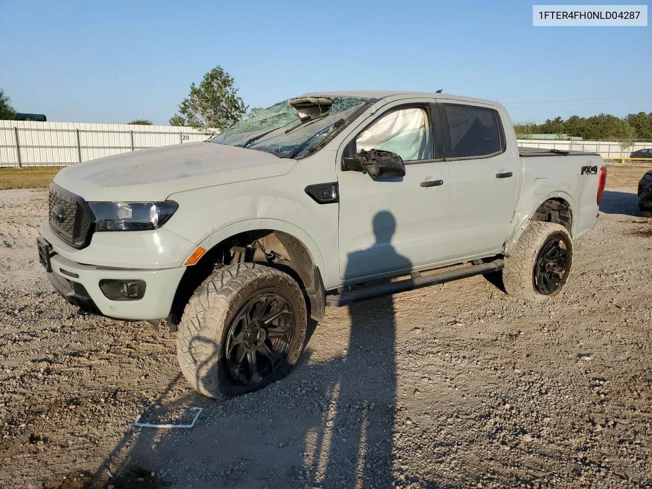 2022 Ford Ranger Xl VIN: 1FTER4FH0NLD04287 Lot: 75333364