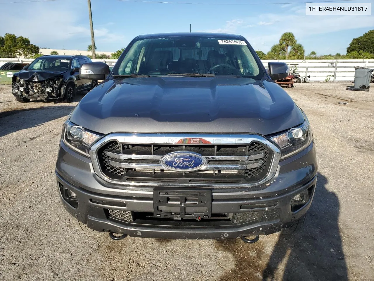 2022 Ford Ranger Xl VIN: 1FTER4EH4NLD31817 Lot: 76307024