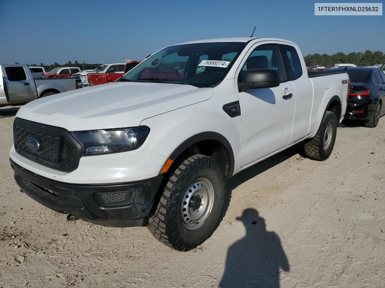 2022 Ford Ranger Xl VIN: 1FTER1FHXNLD25632 Lot: 76588274