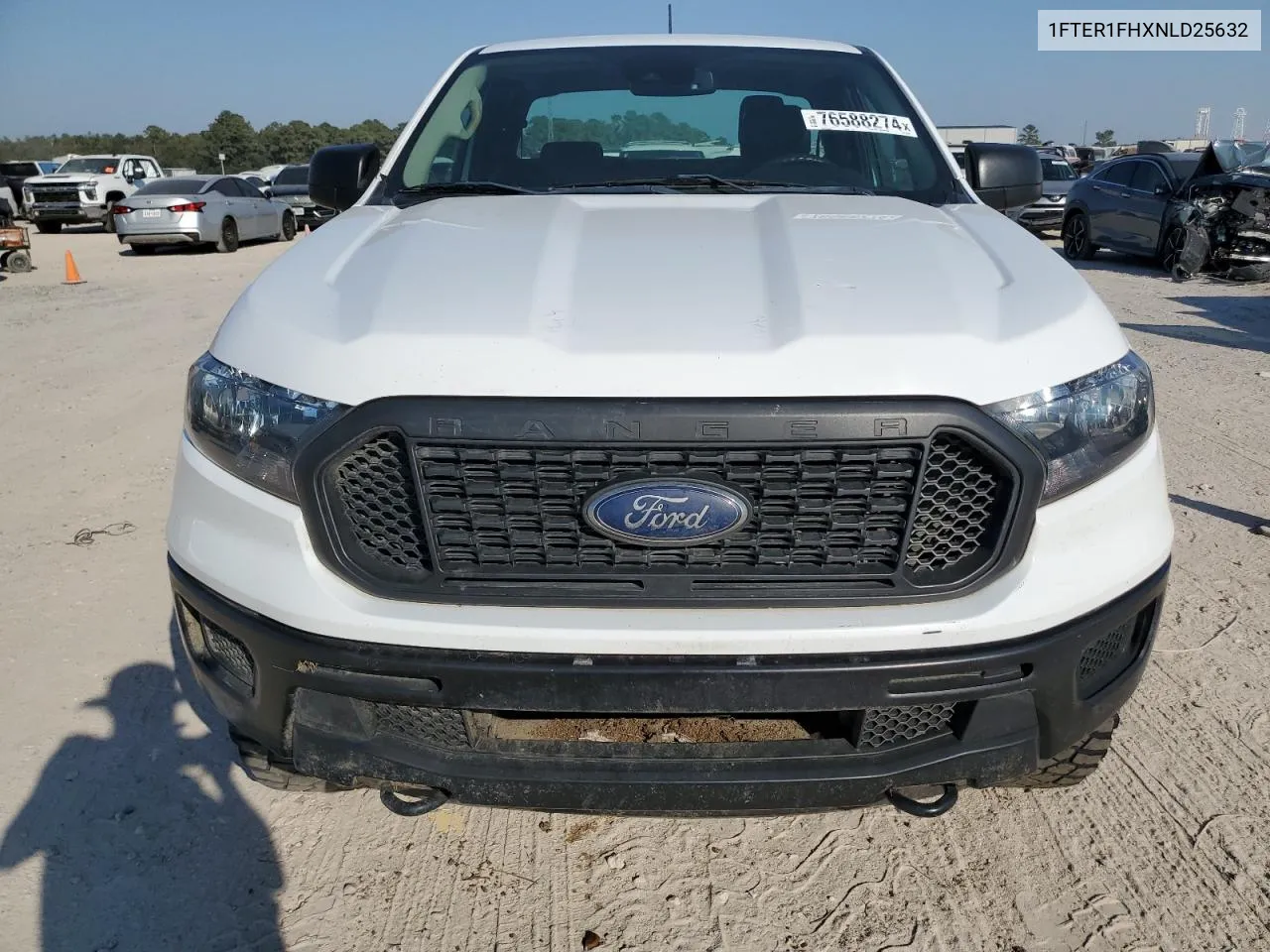 2022 Ford Ranger Xl VIN: 1FTER1FHXNLD25632 Lot: 76588274