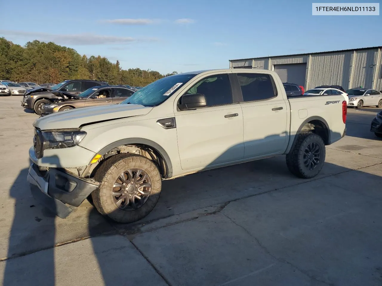 2022 Ford Ranger Xl VIN: 1FTER4EH6NLD11133 Lot: 76703934