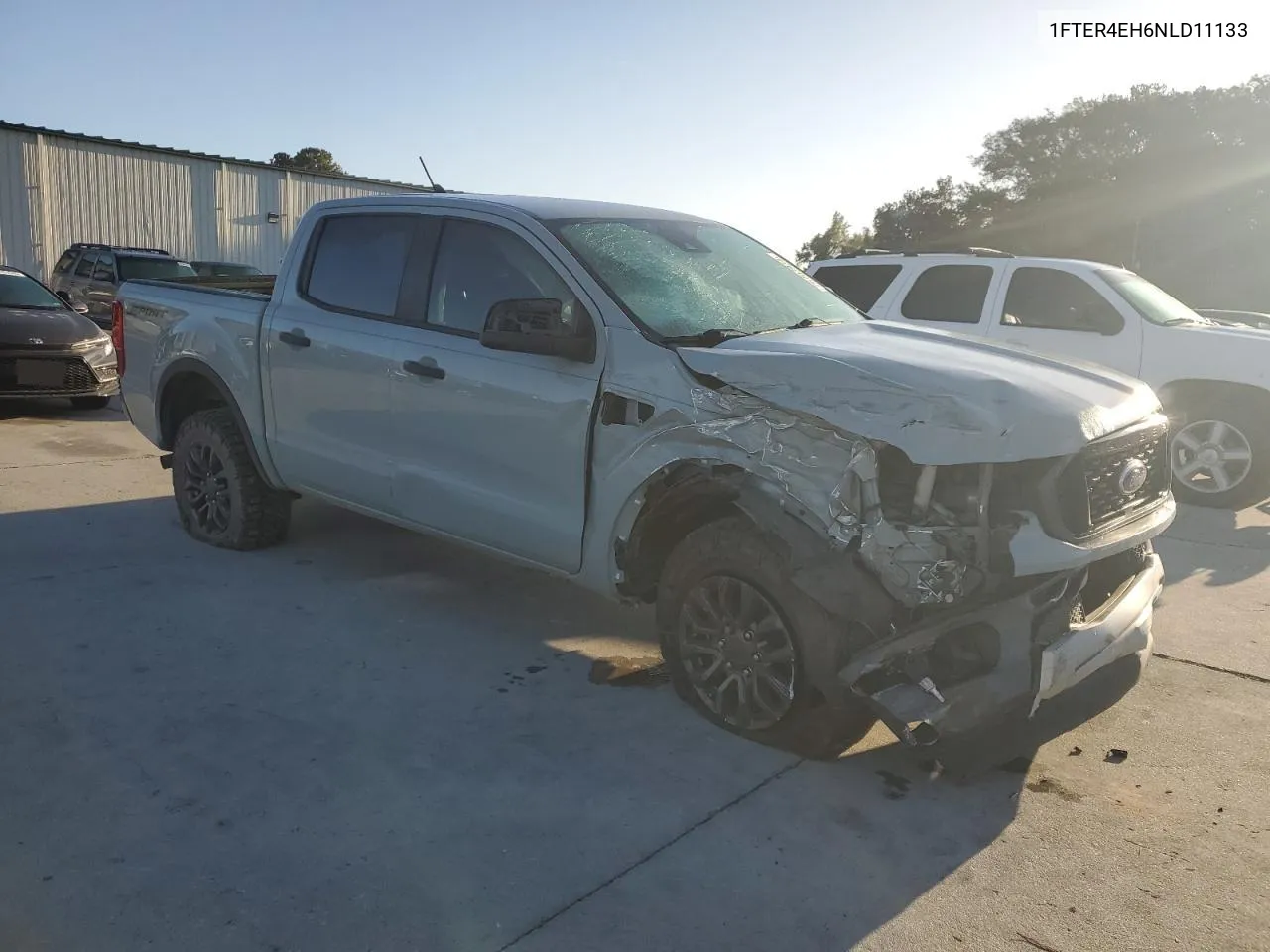 2022 Ford Ranger Xl VIN: 1FTER4EH6NLD11133 Lot: 76703934