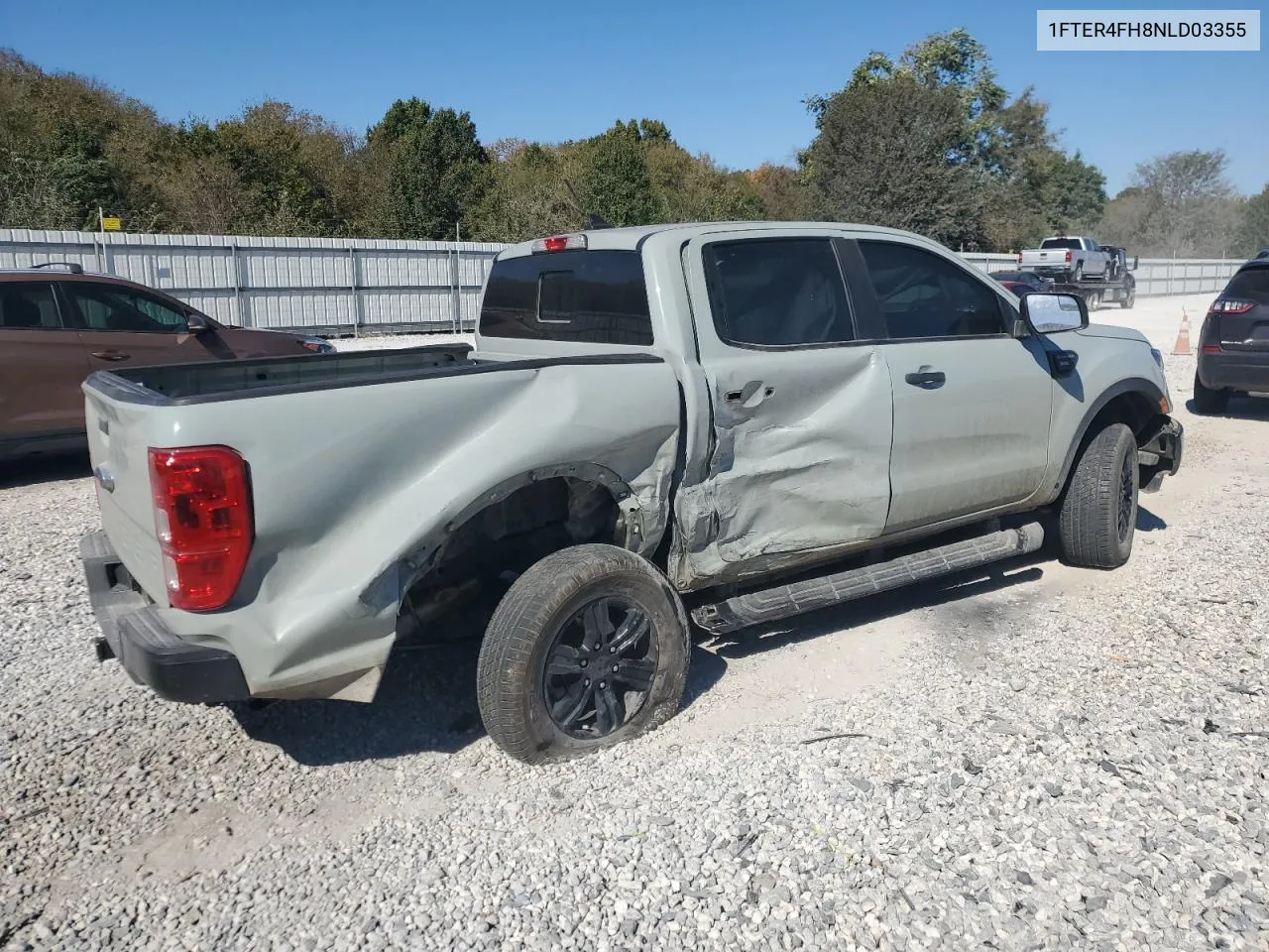 2022 Ford Ranger Xl VIN: 1FTER4FH8NLD03355 Lot: 76772884