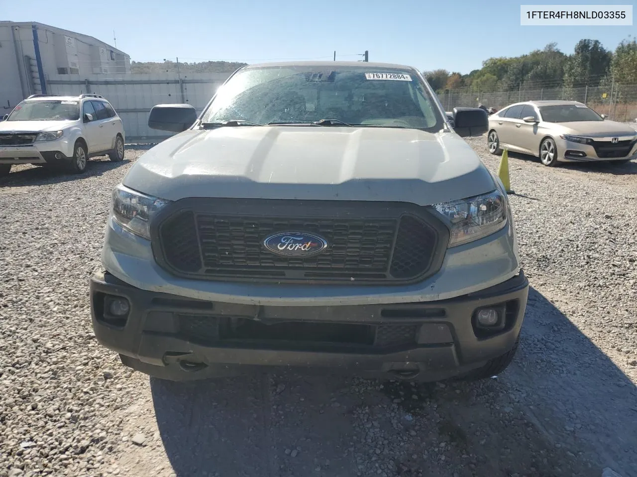 2022 Ford Ranger Xl VIN: 1FTER4FH8NLD03355 Lot: 76772884