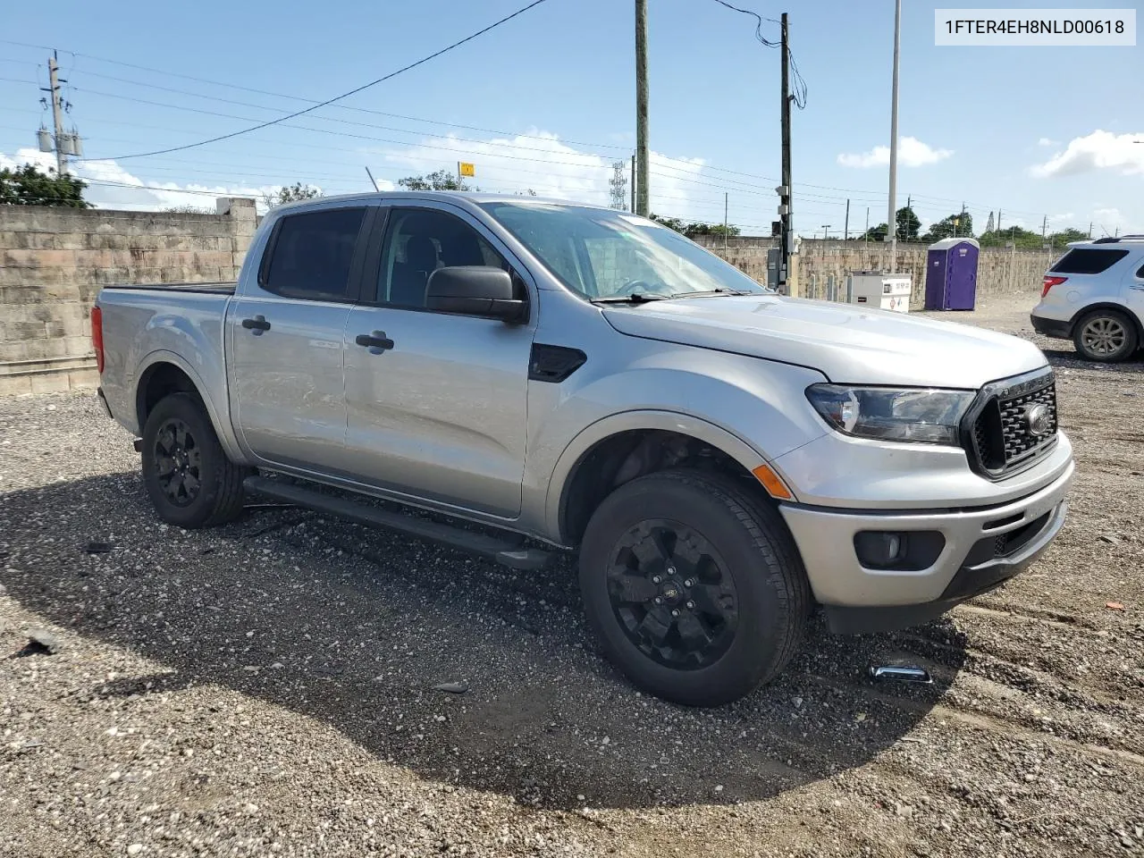 2022 Ford Ranger Xl VIN: 1FTER4EH8NLD00618 Lot: 77365064