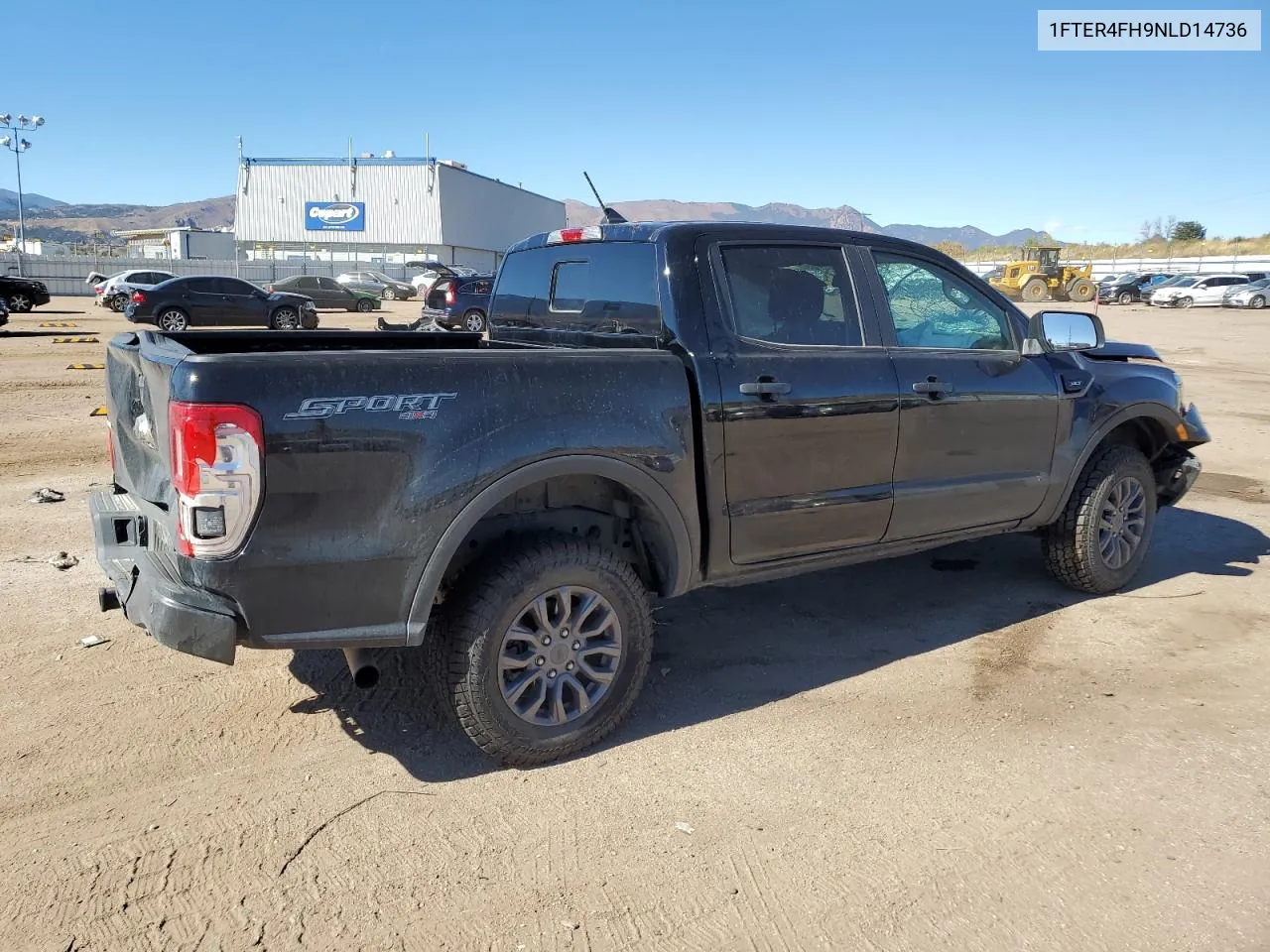 2022 Ford Ranger Xl VIN: 1FTER4FH9NLD14736 Lot: 77608624