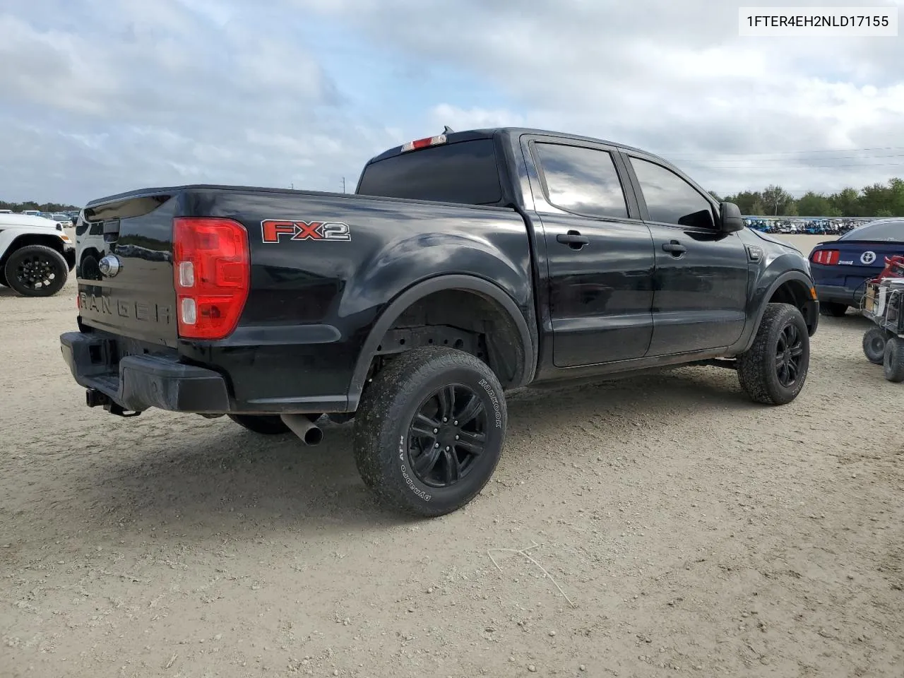 2022 Ford Ranger Xl VIN: 1FTER4EH2NLD17155 Lot: 78676574