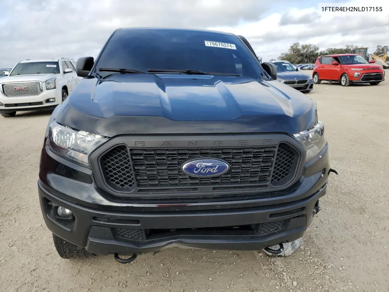 2022 Ford Ranger Xl VIN: 1FTER4EH2NLD17155 Lot: 78676574