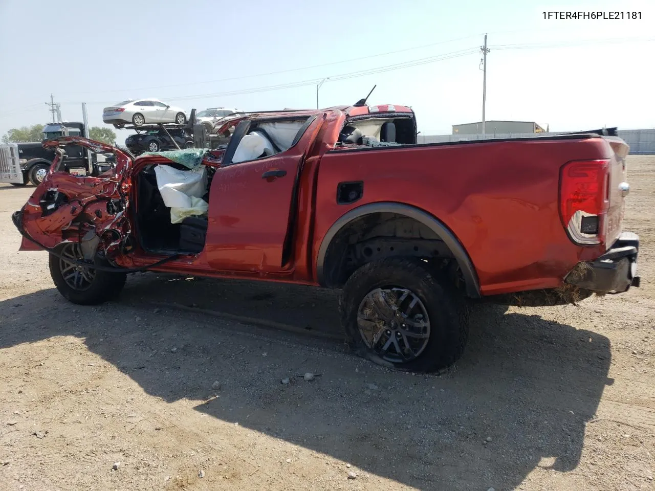 2023 Ford Ranger Xl VIN: 1FTER4FH6PLE21181 Lot: 62664964