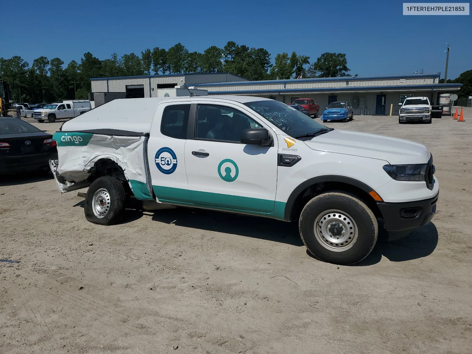 2023 Ford Ranger Xl VIN: 1FTER1EH7PLE21853 Lot: 68131704