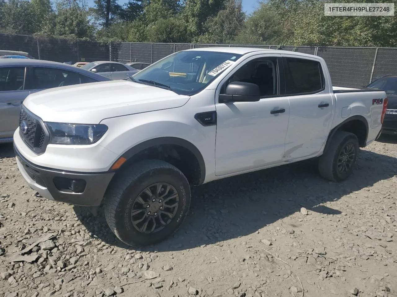 2023 Ford Ranger Xl VIN: 1FTER4FH9PLE27248 Lot: 70430774