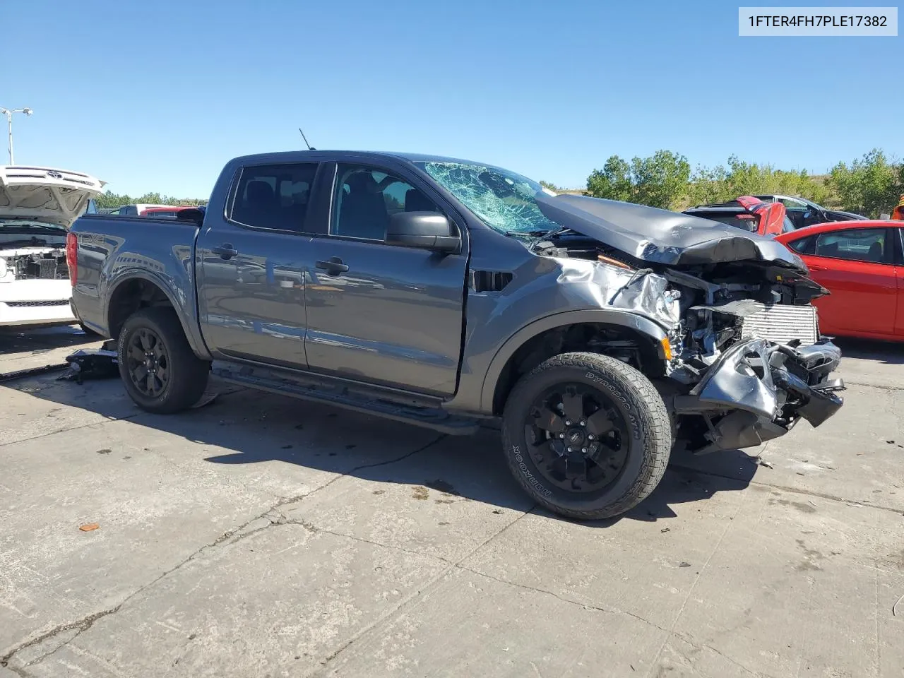 2023 Ford Ranger Xl VIN: 1FTER4FH7PLE17382 Lot: 72208144