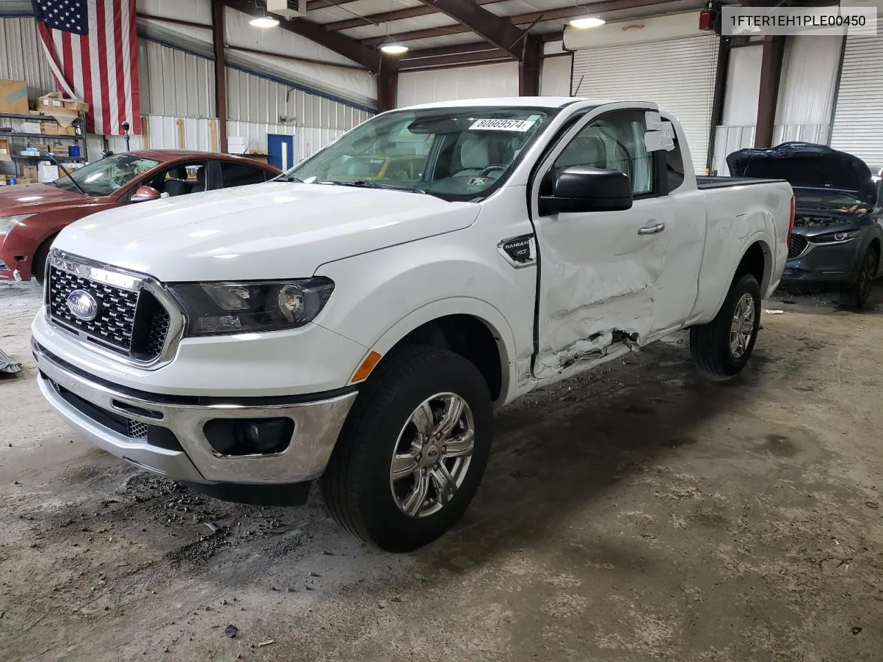 2023 Ford Ranger Xl VIN: 1FTER1EH1PLE00450 Lot: 80669574