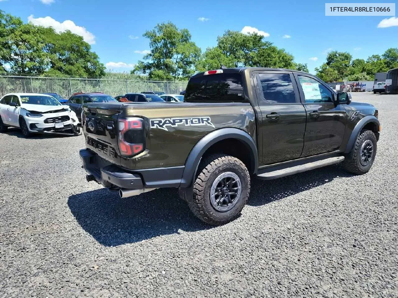 2024 Ford Ranger Raptor VIN: 1FTER4LR8RLE10666 Lot: 69035424