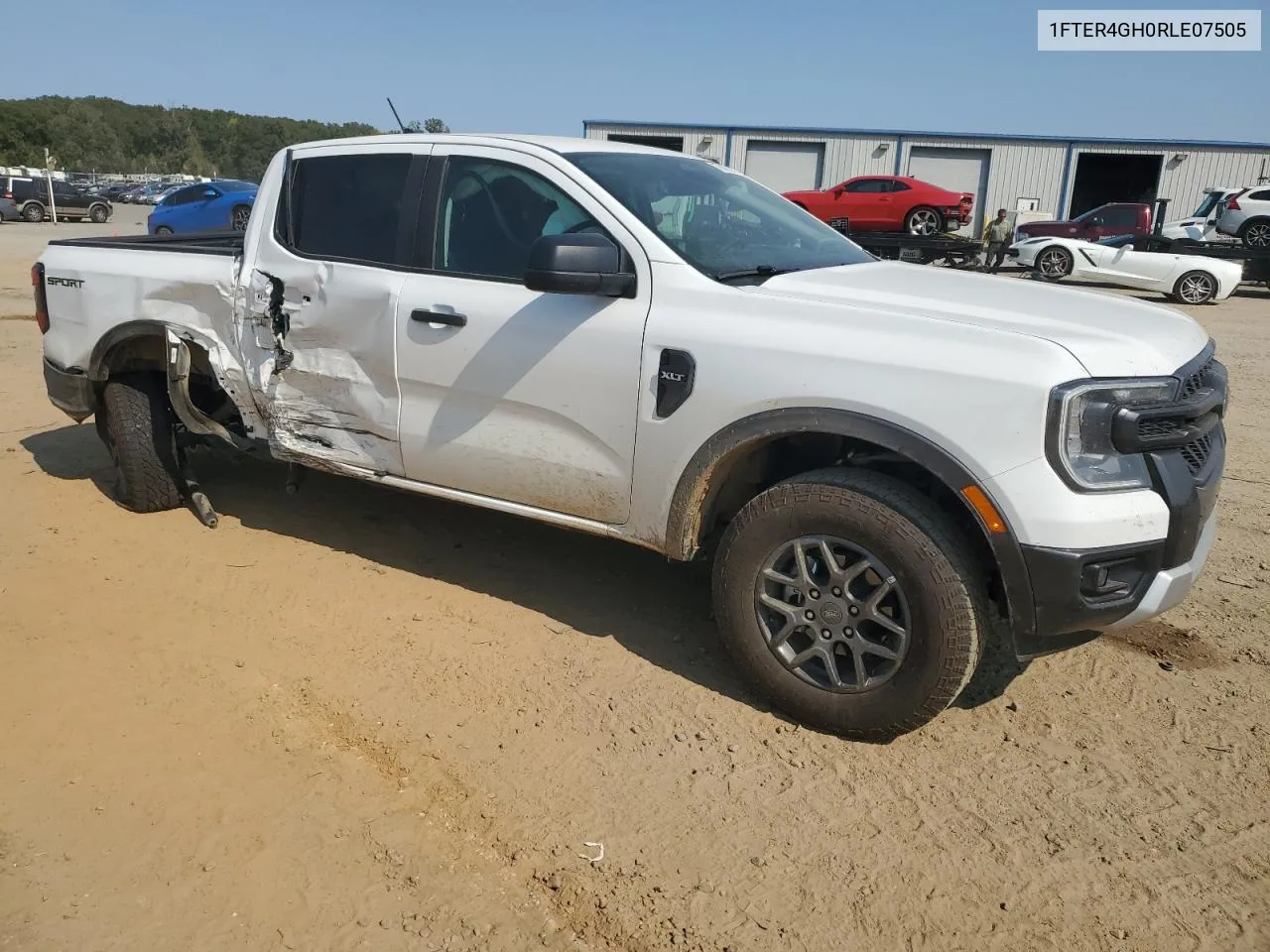 2024 Ford Ranger Xlt VIN: 1FTER4GH0RLE07505 Lot: 75616584