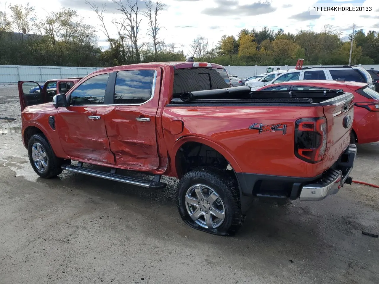 2024 Ford Ranger Lariat VIN: 1FTER4KH0RLE20133 Lot: 76017404