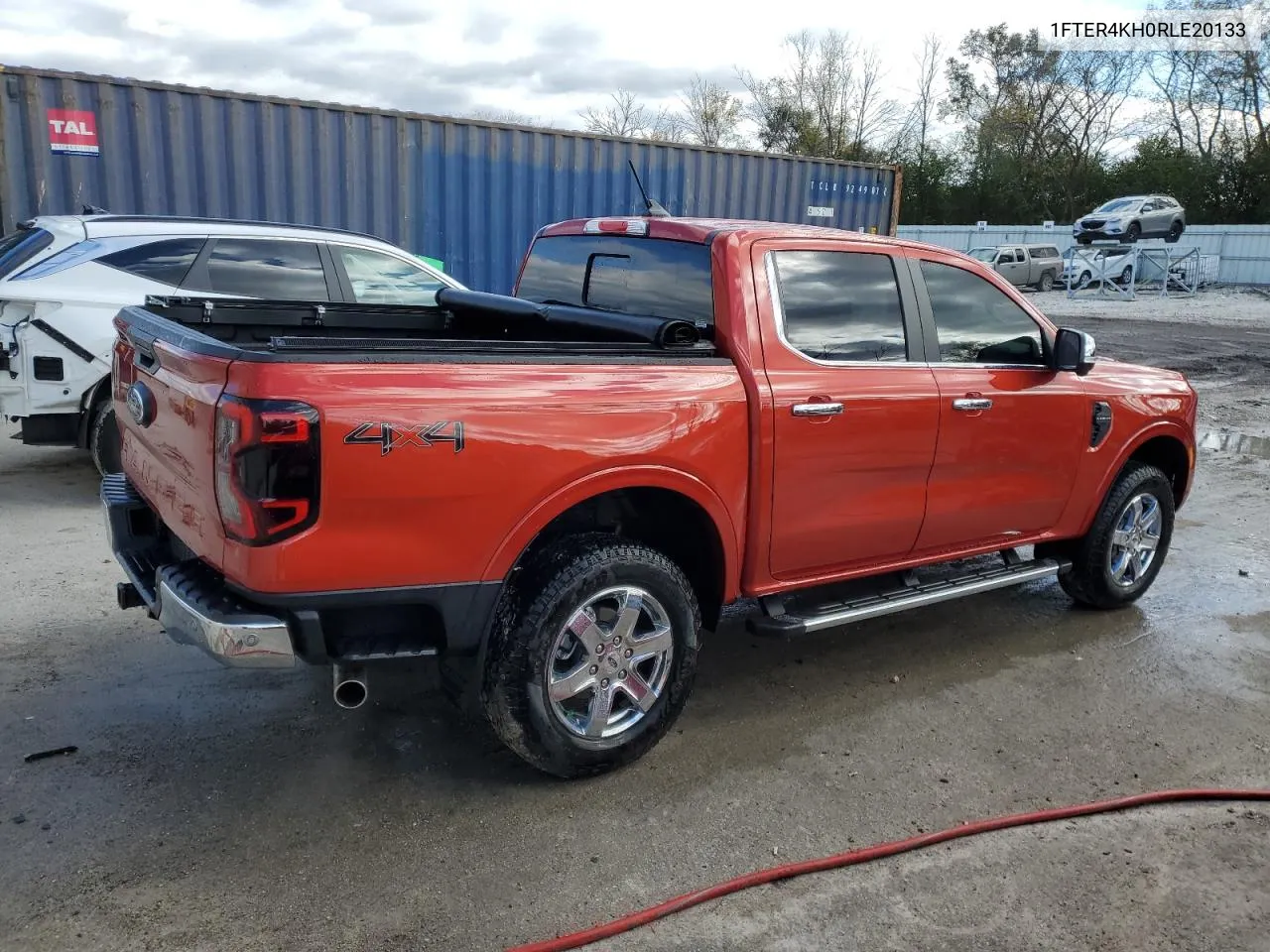 2024 Ford Ranger Lariat VIN: 1FTER4KH0RLE20133 Lot: 76017404