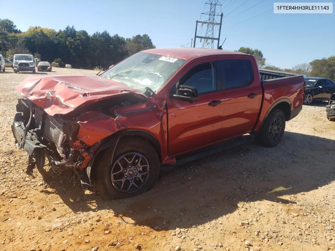 2024 Ford Ranger Xlt VIN: 1FTER4HH3RLE11143 Lot: 77126474