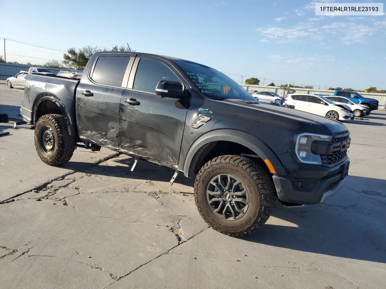 2024 Ford Ranger Raptor VIN: 1FTER4LR1RLE23193 Lot: 77737244