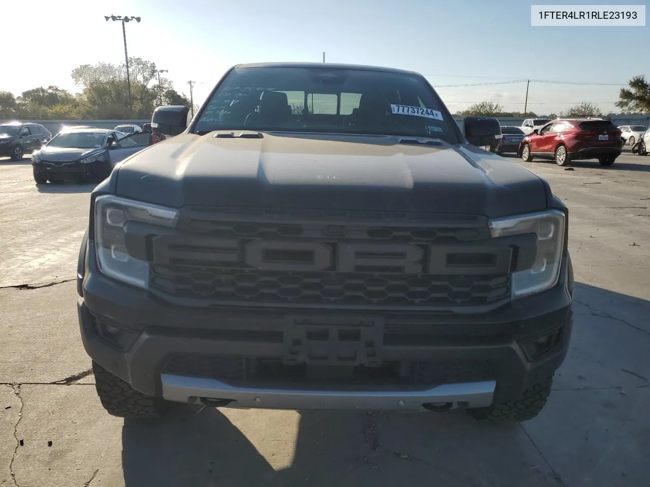 2024 Ford Ranger Raptor VIN: 1FTER4LR1RLE23193 Lot: 77737244