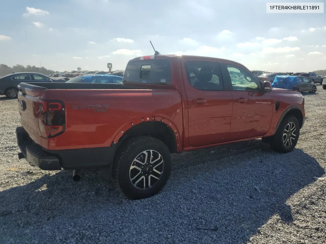 2024 Ford Ranger Lariat VIN: 1FTER4KH8RLE11891 Lot: 77827834