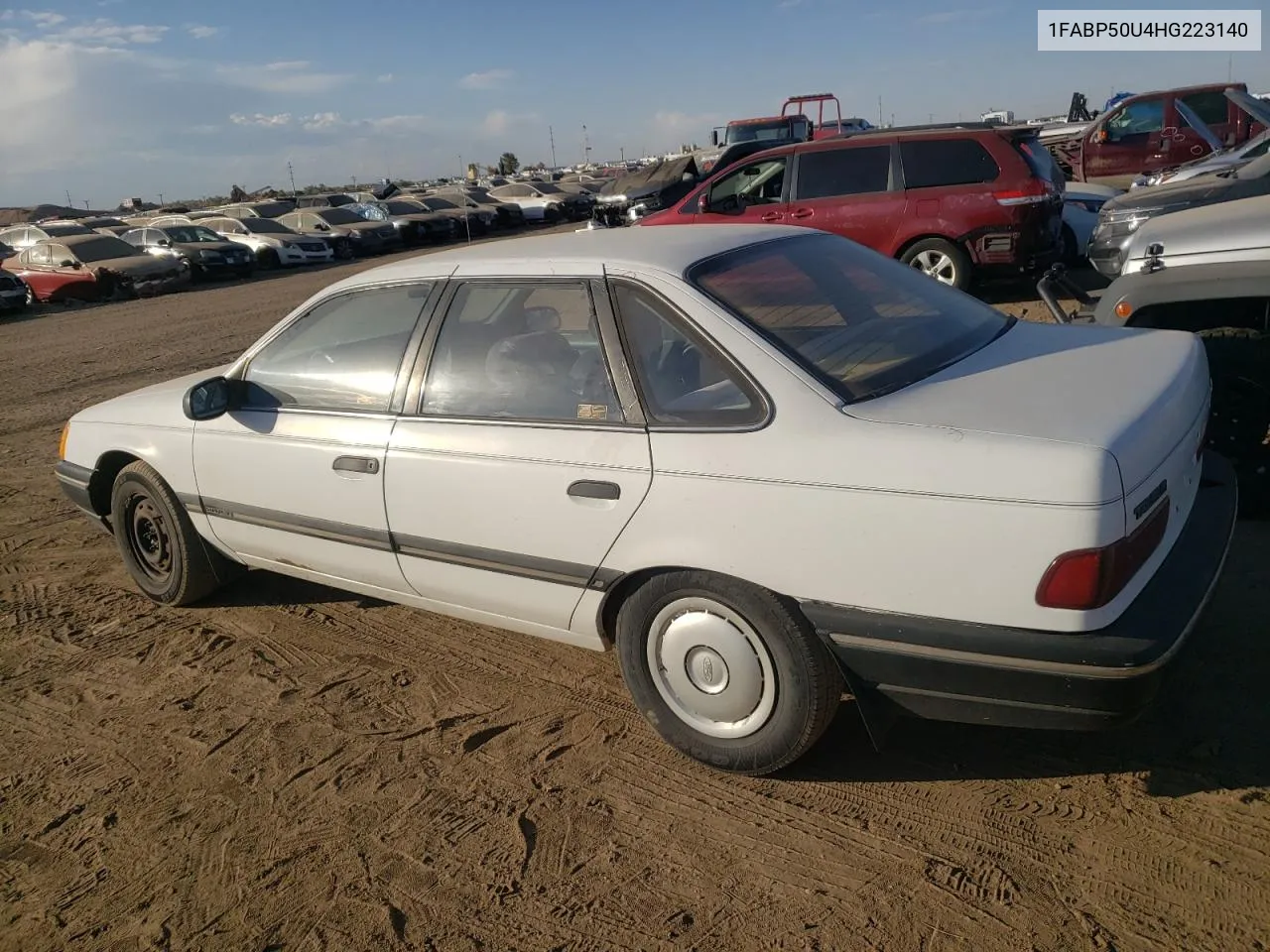 1987 Ford Taurus L VIN: 1FABP50U4HG223140 Lot: 76193014