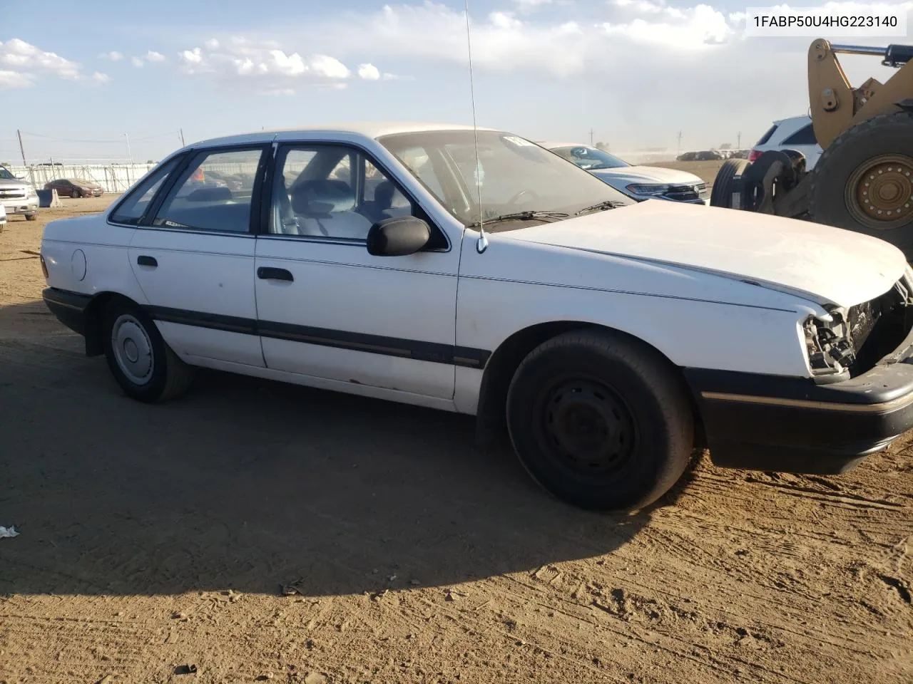 1987 Ford Taurus L VIN: 1FABP50U4HG223140 Lot: 76193014