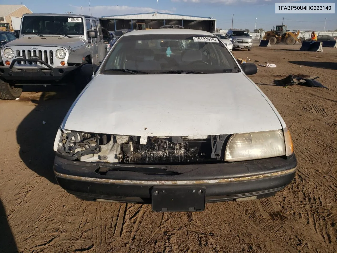 1987 Ford Taurus L VIN: 1FABP50U4HG223140 Lot: 76193014