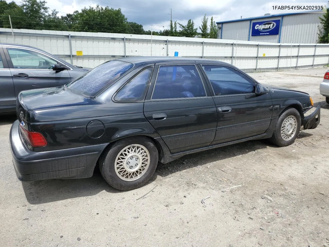 1989 Ford Taurus Sho VIN: 1FABP54Y5KA202935 Lot: 59355304