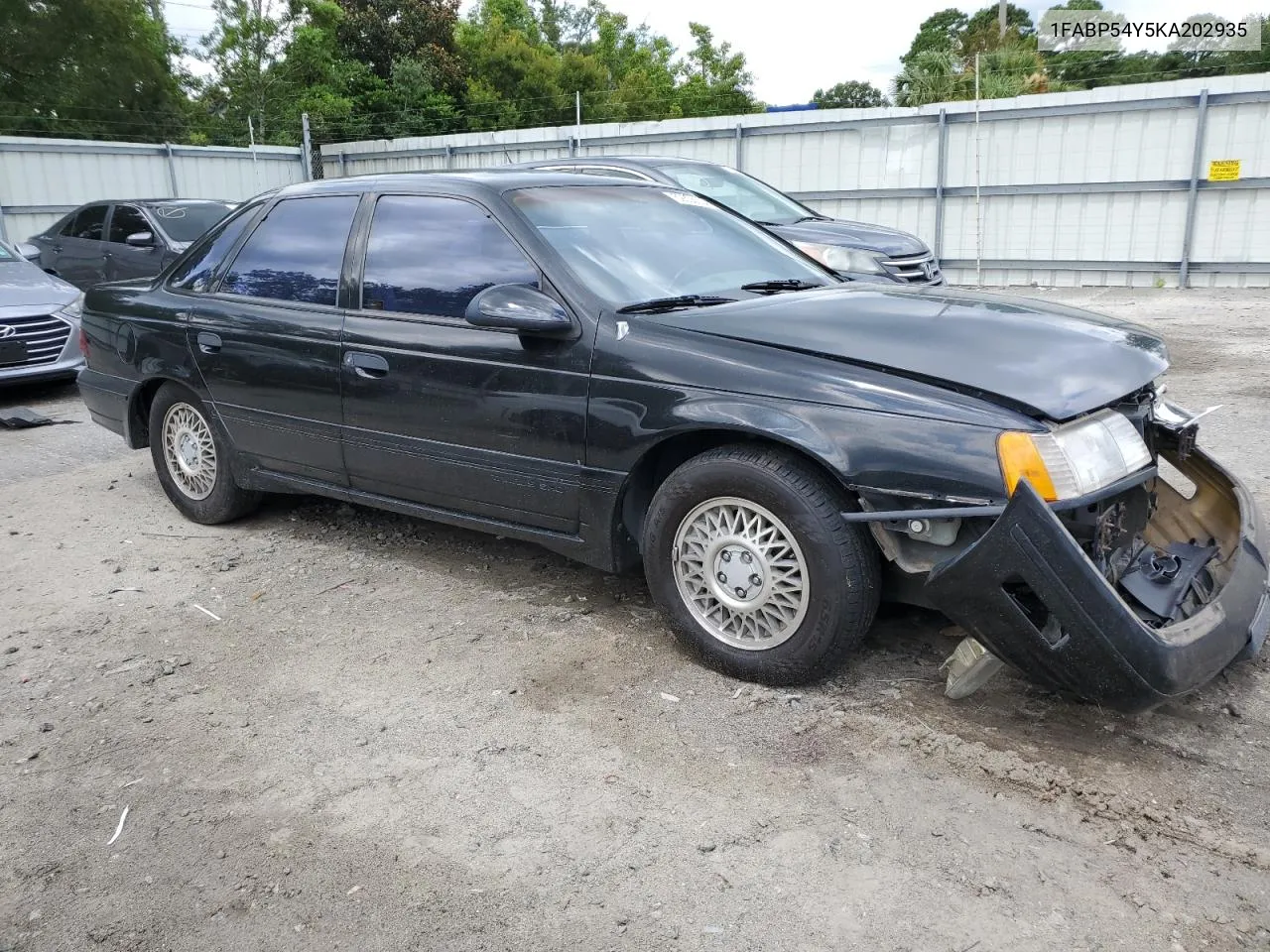 1989 Ford Taurus Sho VIN: 1FABP54Y5KA202935 Lot: 59355304