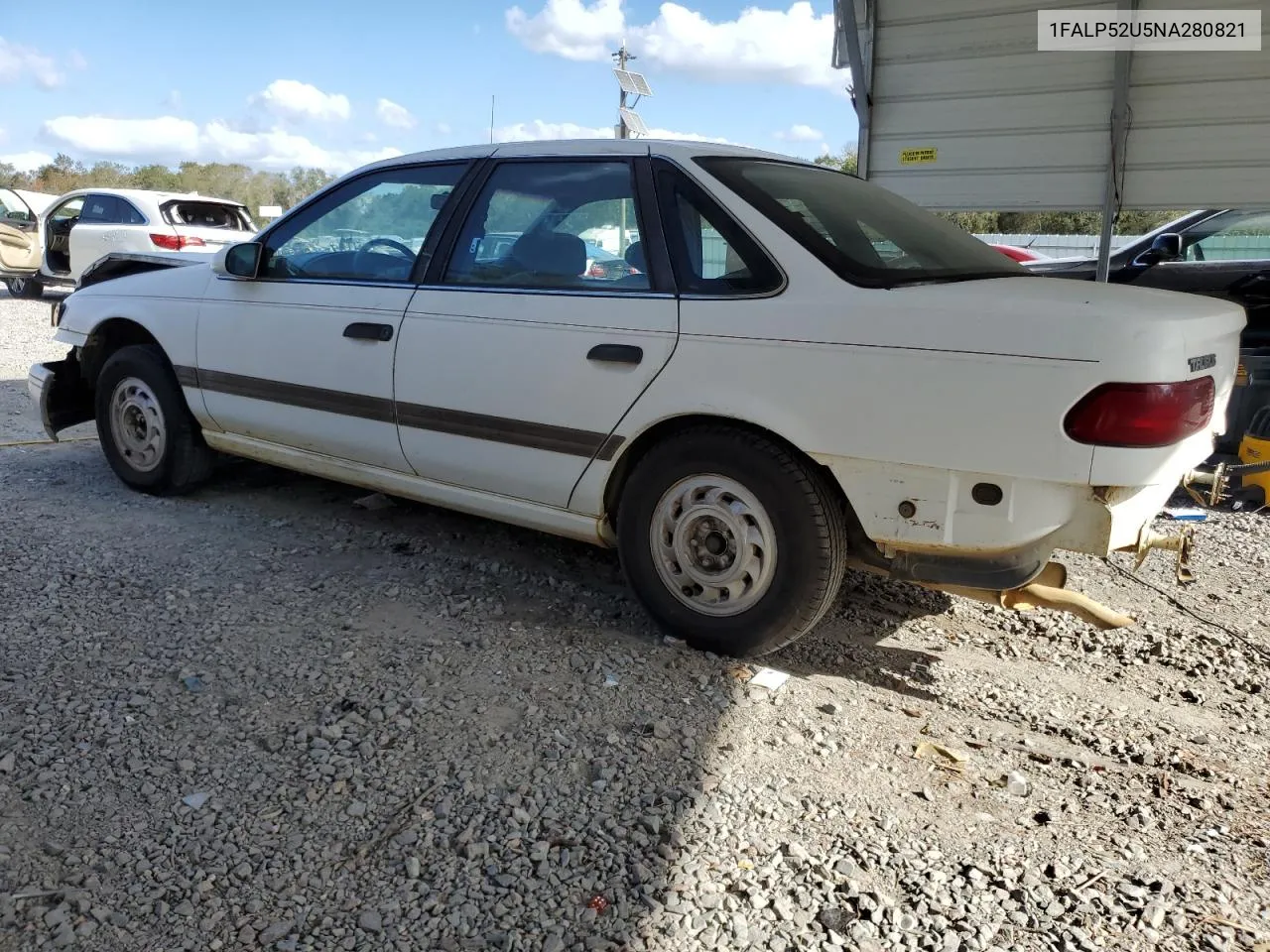 1992 Ford Taurus Gl VIN: 1FALP52U5NA280821 Lot: 77457304