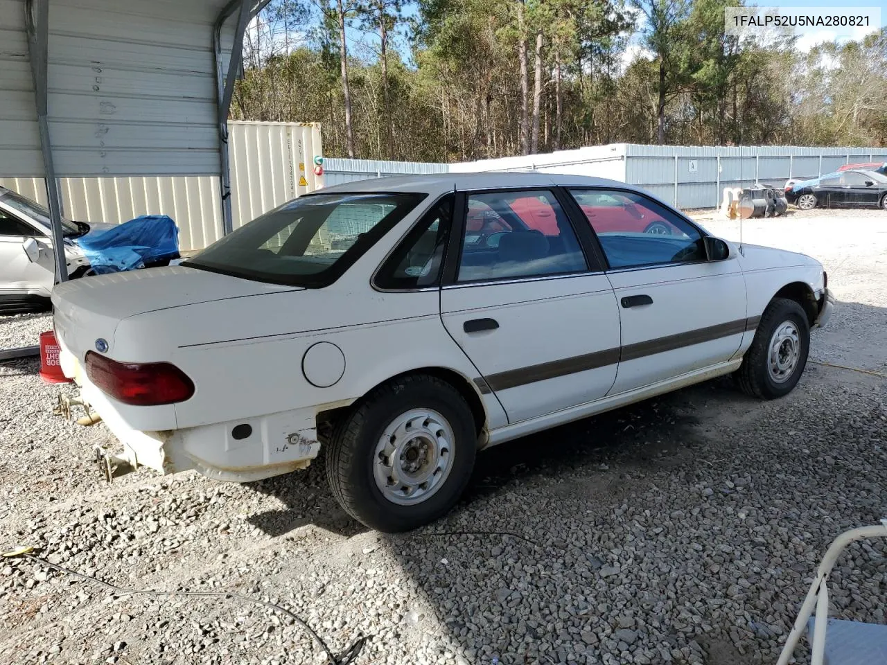 1992 Ford Taurus Gl VIN: 1FALP52U5NA280821 Lot: 77457304