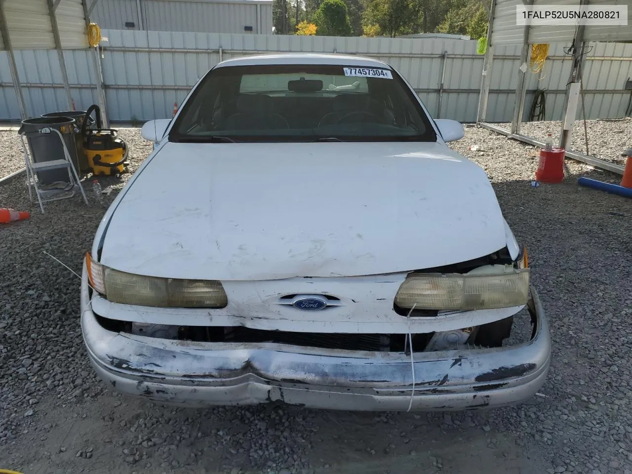 1992 Ford Taurus Gl VIN: 1FALP52U5NA280821 Lot: 77457304