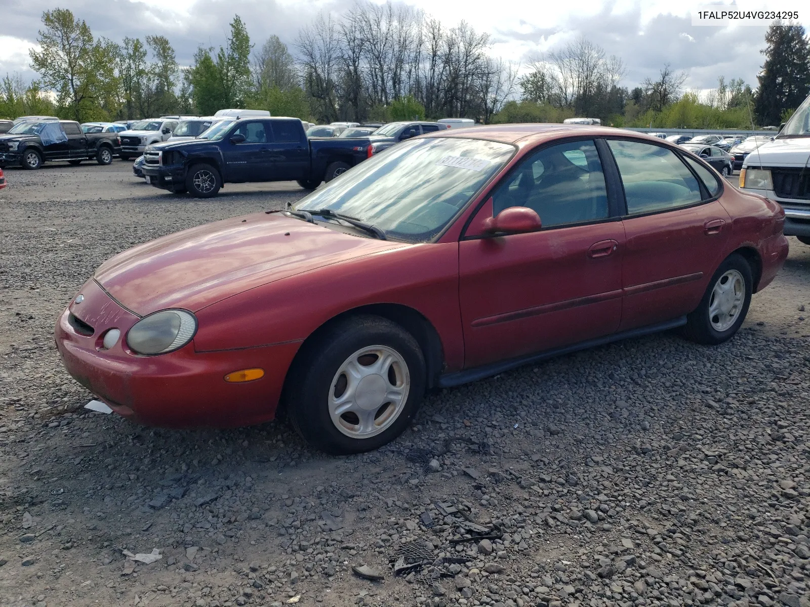 1997 Ford Taurus Gl VIN: 1FALP52U4VG234295 Lot: 51112714