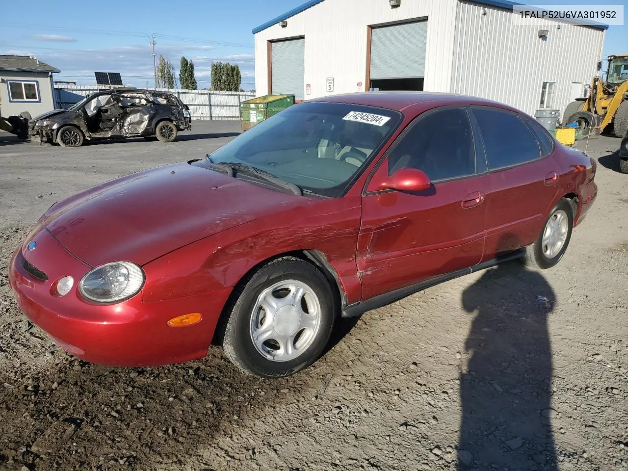 1997 Ford Taurus Gl VIN: 1FALP52U6VA301952 Lot: 74245204