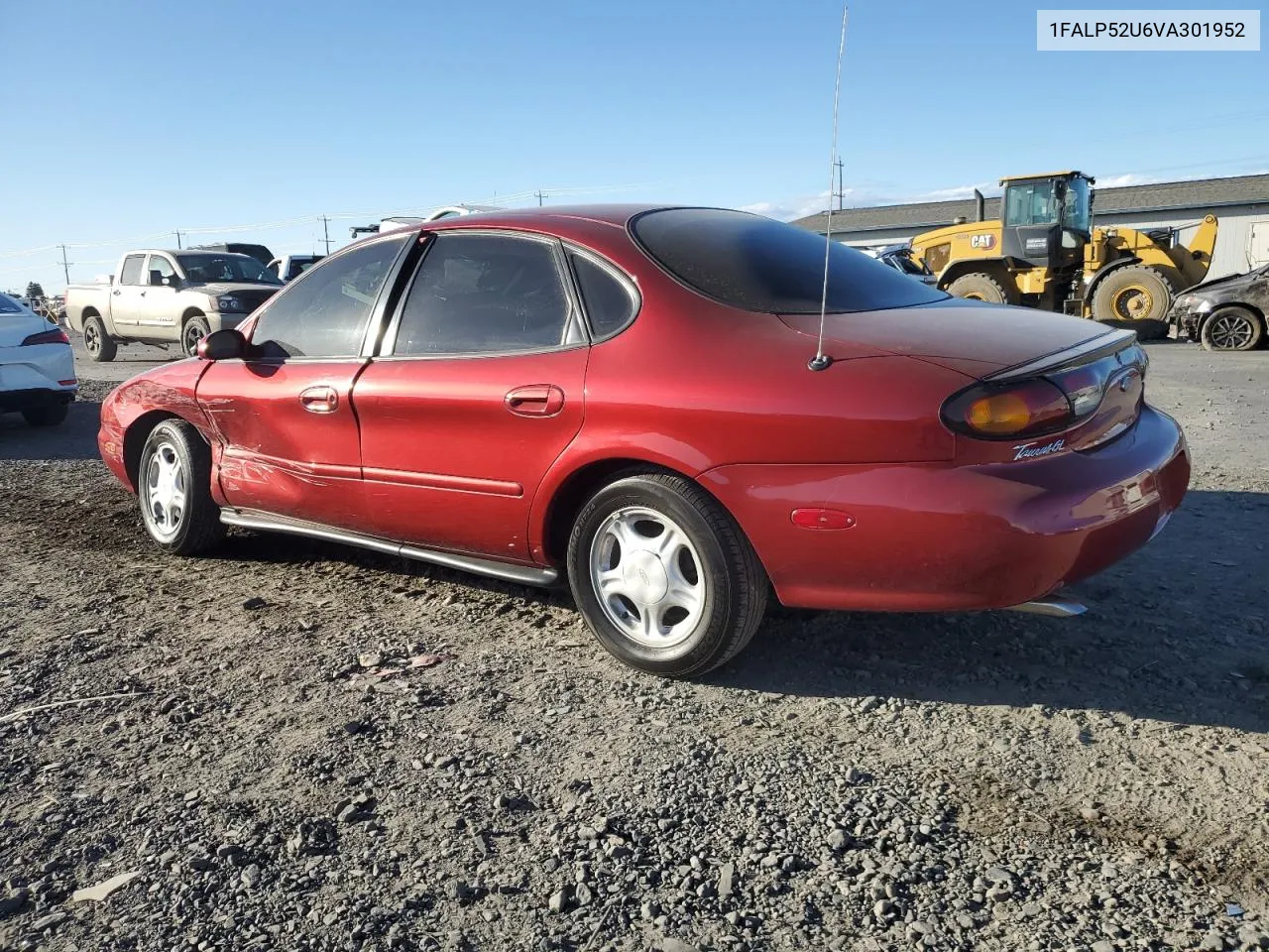 1997 Ford Taurus Gl VIN: 1FALP52U6VA301952 Lot: 74245204