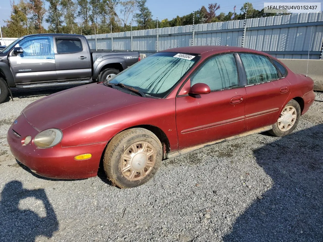 1997 Ford Taurus Gl VIN: 1FALP52U4VG152437 Lot: 74660084