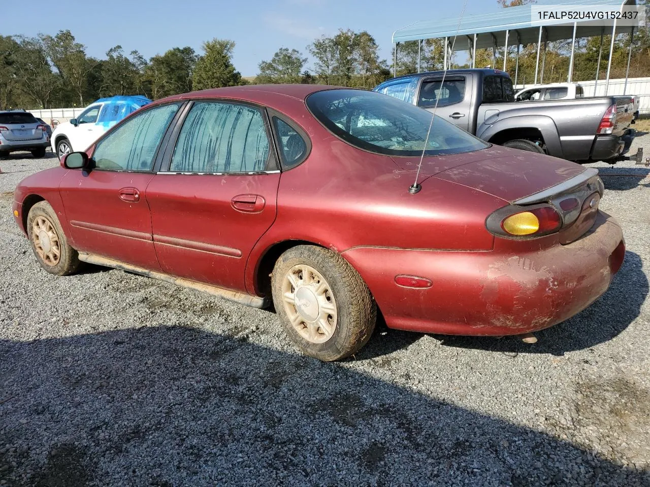 1997 Ford Taurus Gl VIN: 1FALP52U4VG152437 Lot: 74660084