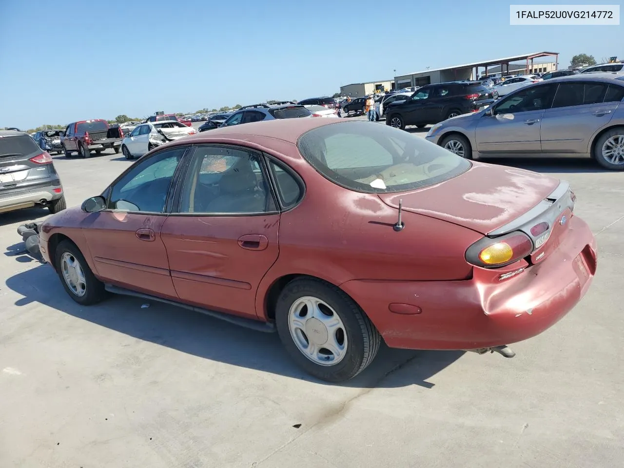 1997 Ford Taurus Gl VIN: 1FALP52U0VG214772 Lot: 76412454