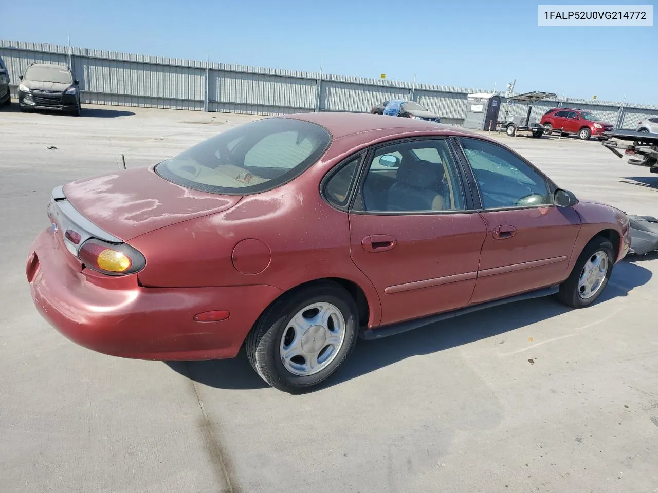 1997 Ford Taurus Gl VIN: 1FALP52U0VG214772 Lot: 76412454