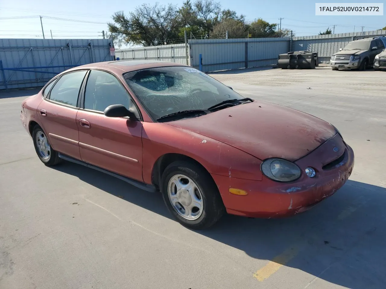 1997 Ford Taurus Gl VIN: 1FALP52U0VG214772 Lot: 76412454