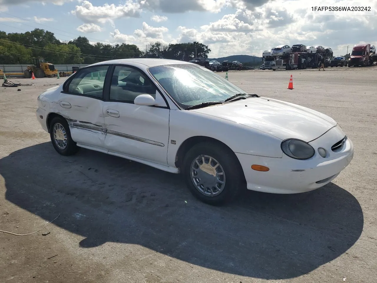 1998 Ford Taurus Se Comfort VIN: 1FAFP53S6WA203242 Lot: 68233924