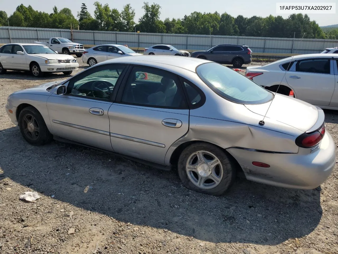 1999 Ford Taurus Se VIN: 1FAFP53U7XA202927 Lot: 62508894