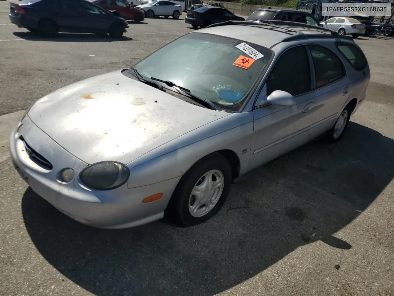 1999 Ford Taurus Se Comfort VIN: 1FAFP58S3XG168635 Lot: 71321624