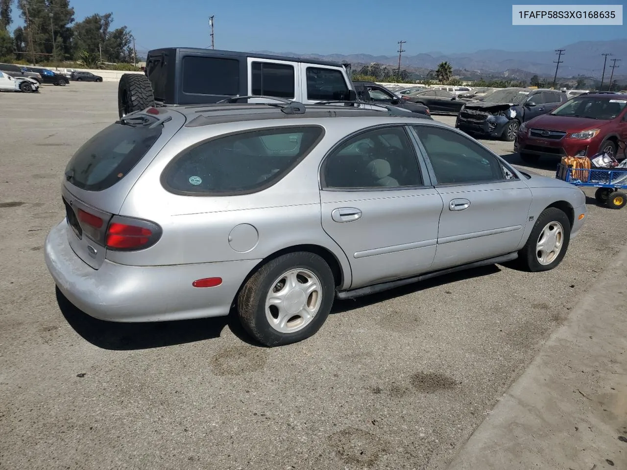 1999 Ford Taurus Se Comfort VIN: 1FAFP58S3XG168635 Lot: 71321624