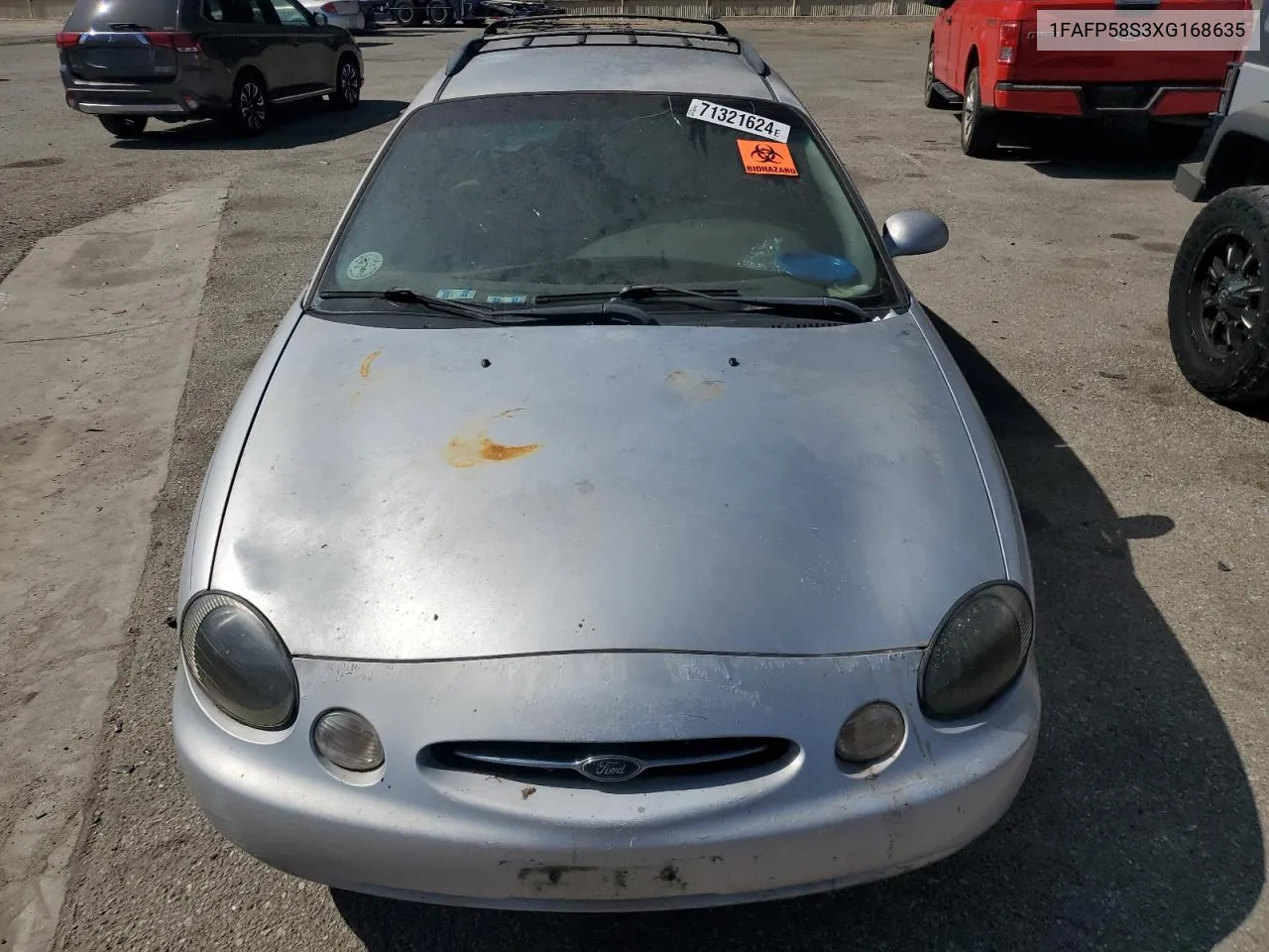 1999 Ford Taurus Se Comfort VIN: 1FAFP58S3XG168635 Lot: 71321624